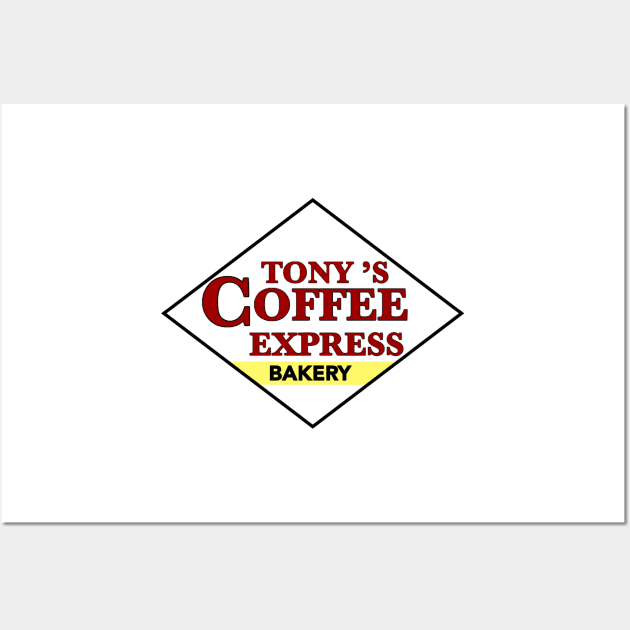 Tony's Coffee Express Wall Art by mansinone3